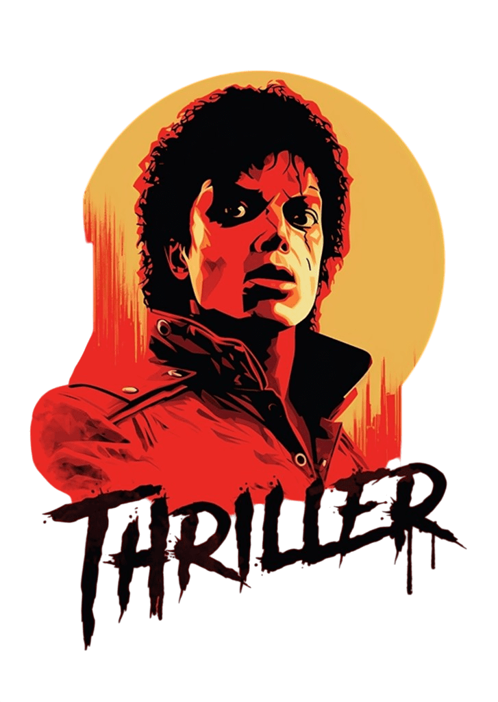 Michael Jackson thriller DTF transfers