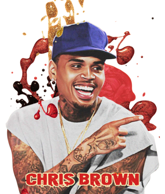 Chris Brown heat transfers 24
