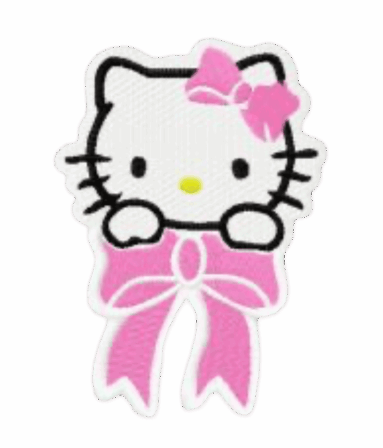 Hello Kitty patches pink badge