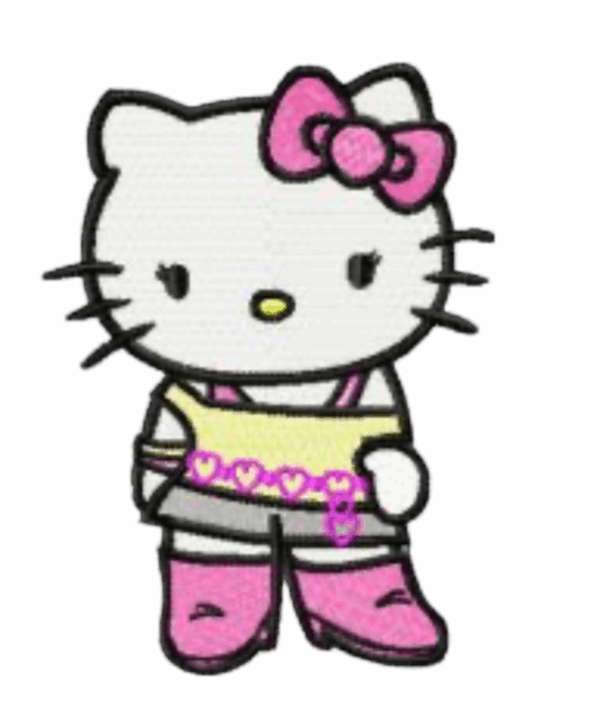 Hello Kitty patches forever young
