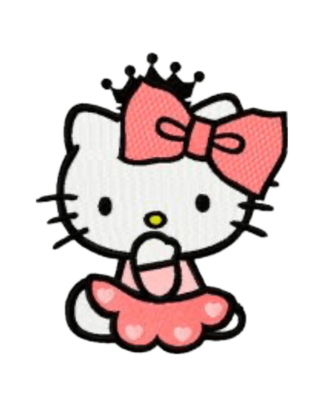Hello Kitty patches little princess