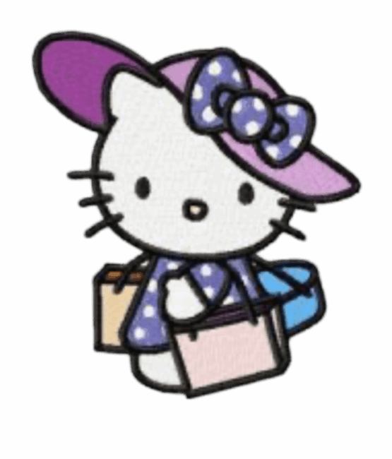 Hello Kitty patches shopping