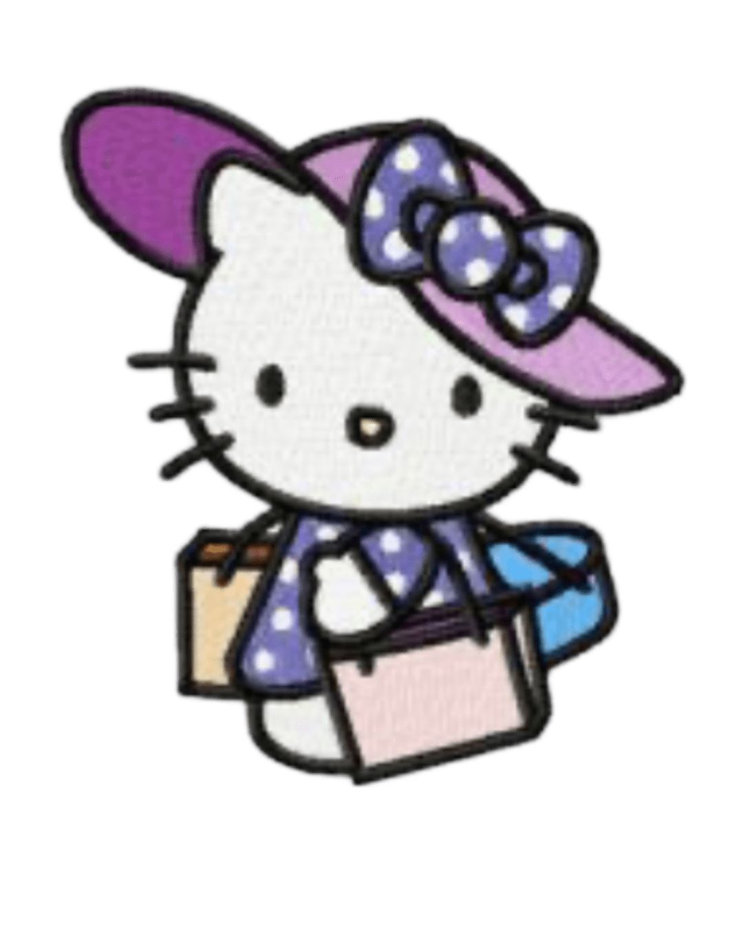 Hello Kitty patches shopping