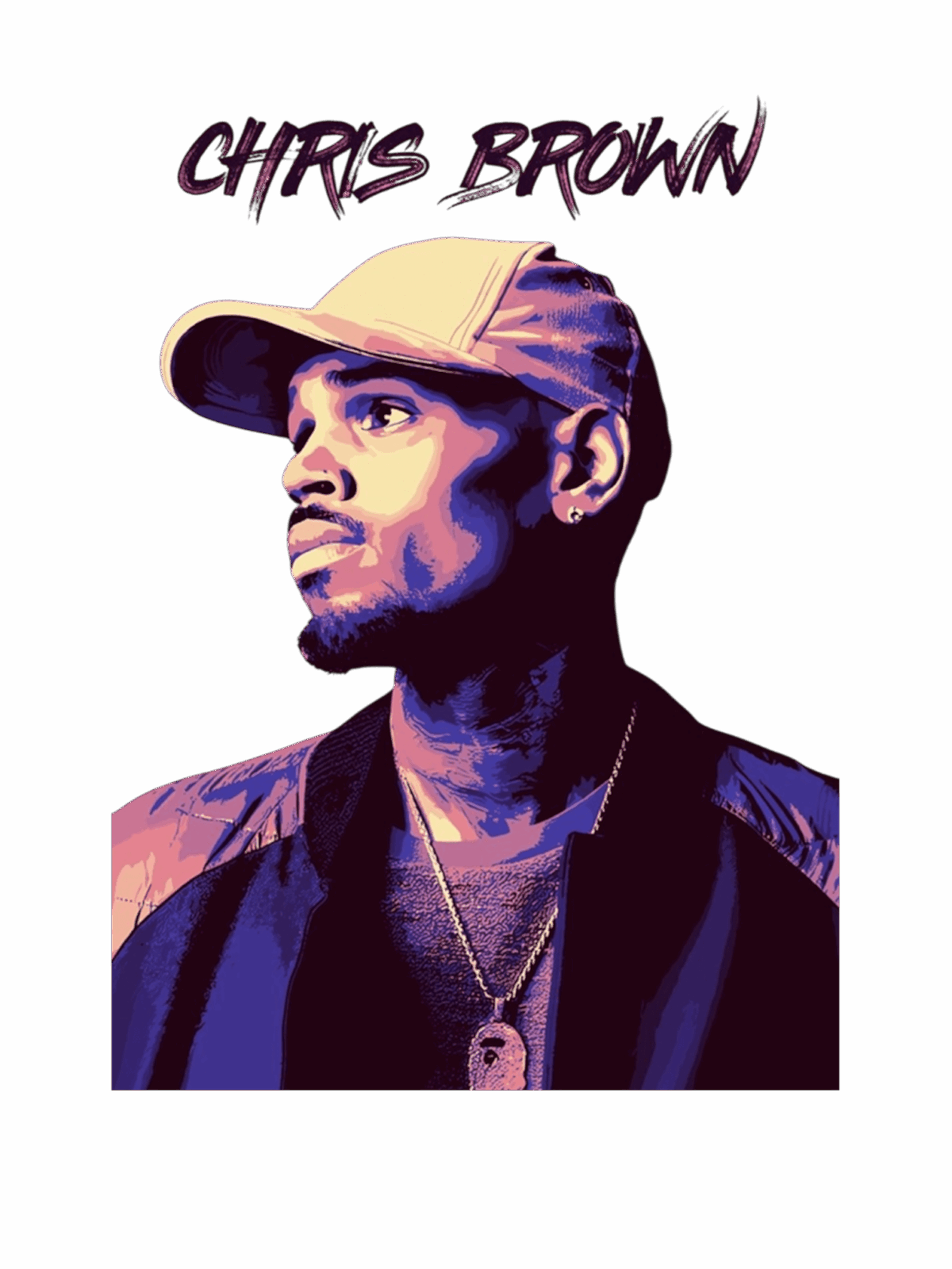 Chris Brown heat transfers 23