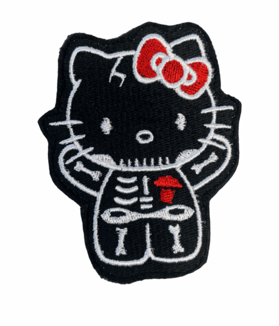 Hello kitty patches skeleton