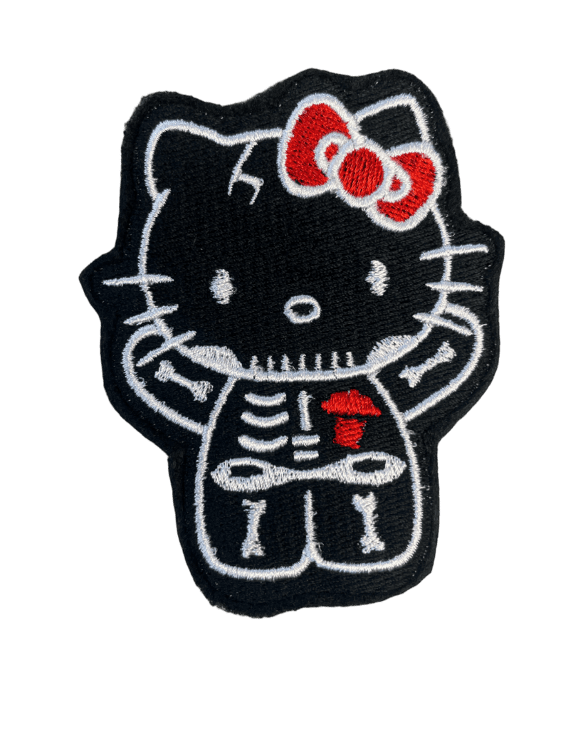 Hello kitty patches skeleton