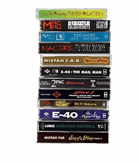 west coast classic tape Hip Hop DTF Transfers
