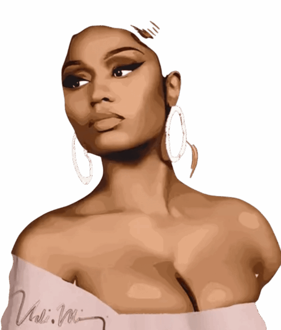 Nicki minaj fashion iron on heat transfers 18