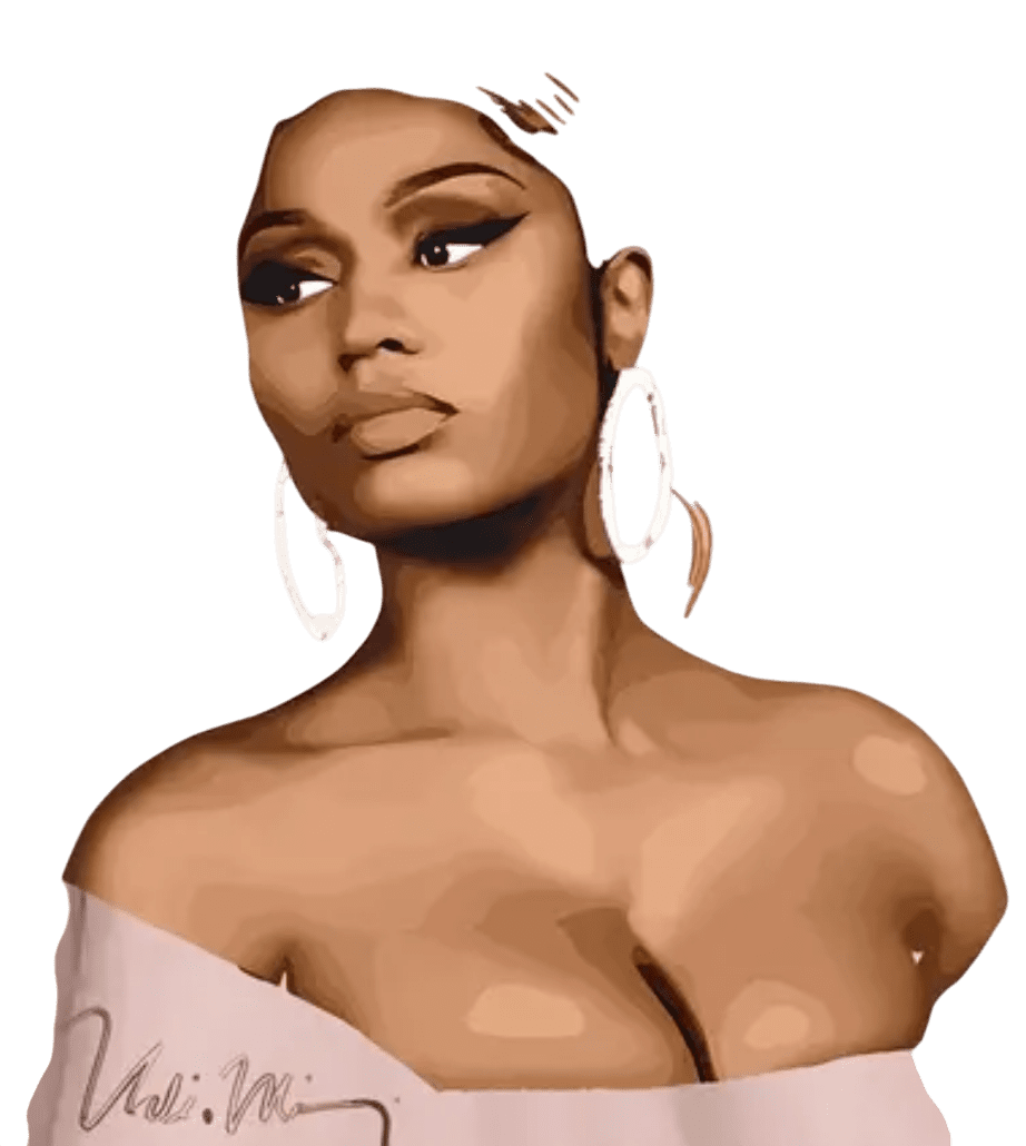 Nicki minaj fashion iron on heat transfers 18
