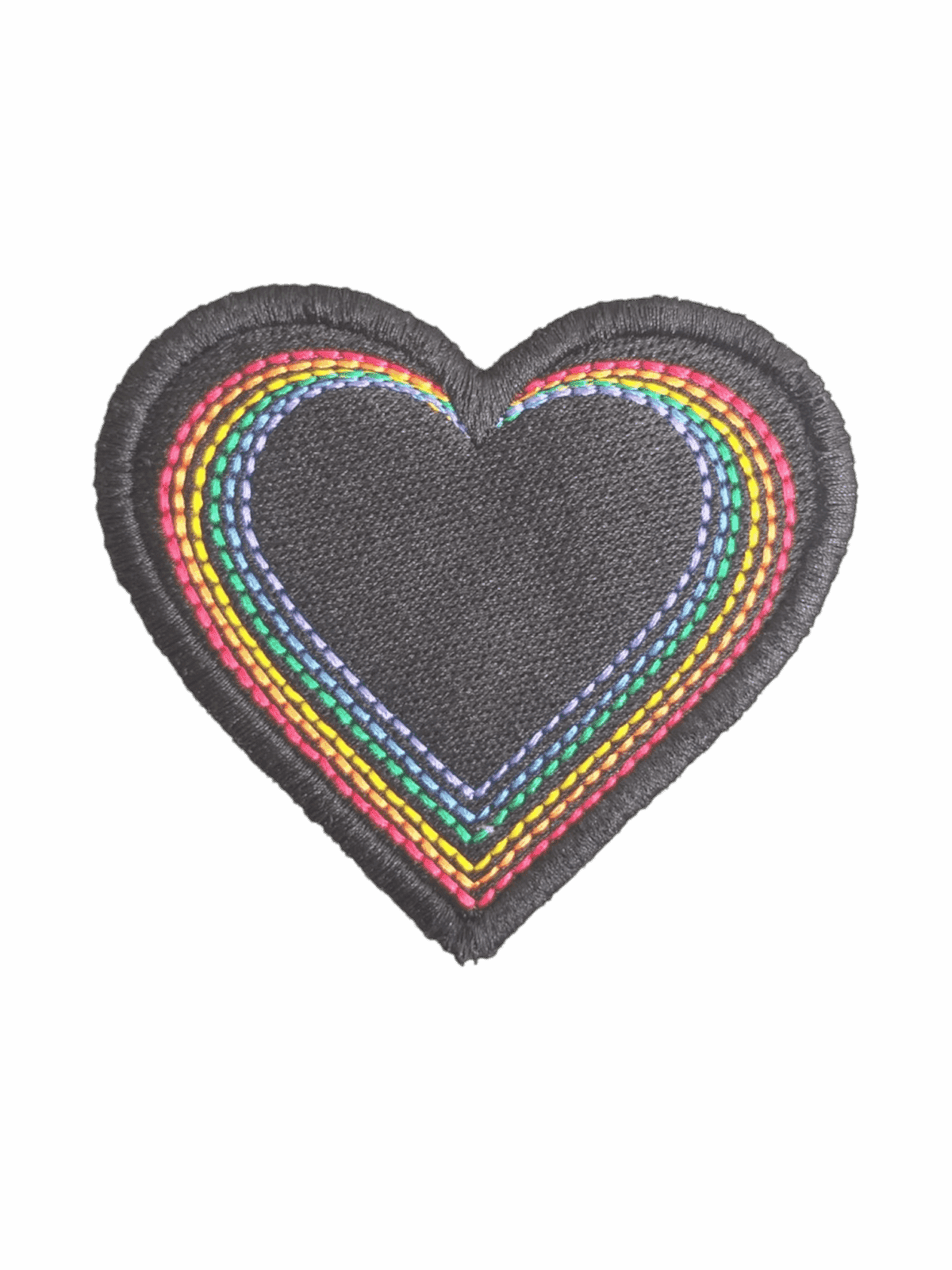 heart iron on patch
