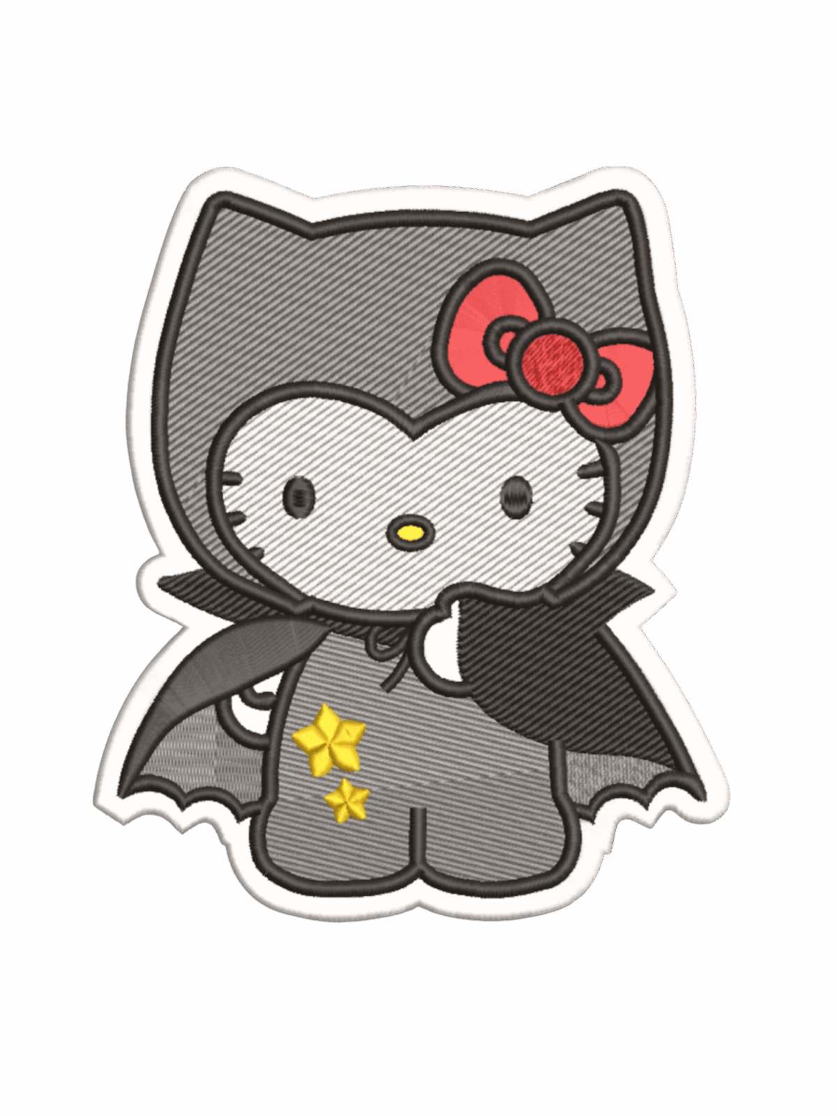 Hello kitty patches bat