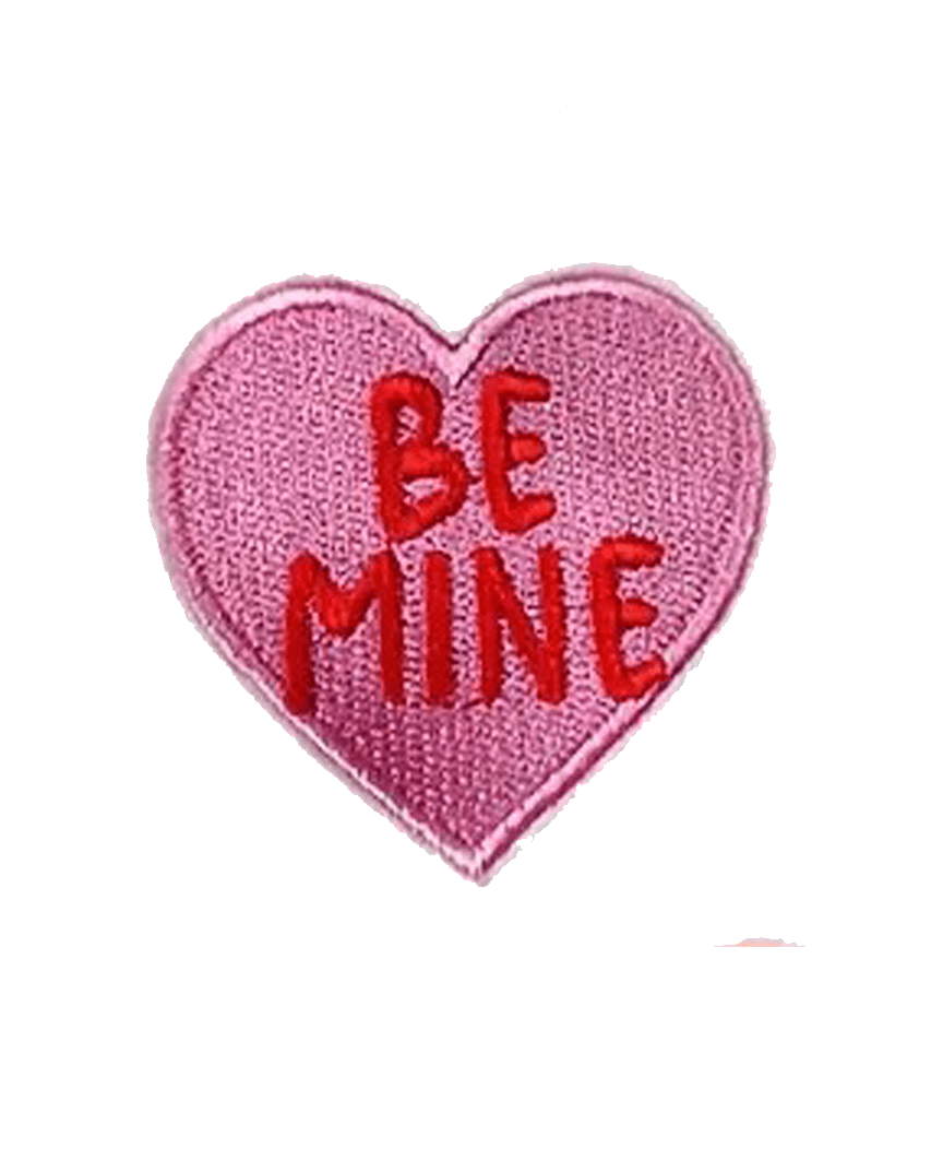 heart iron on patch