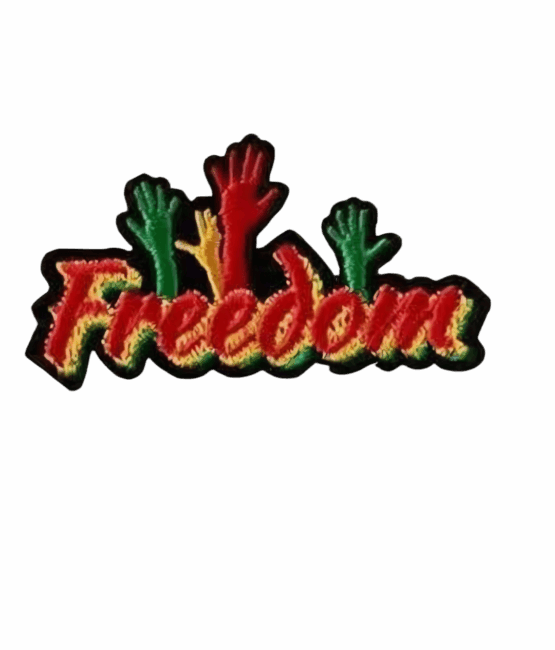 Freedom Juneteenth patches