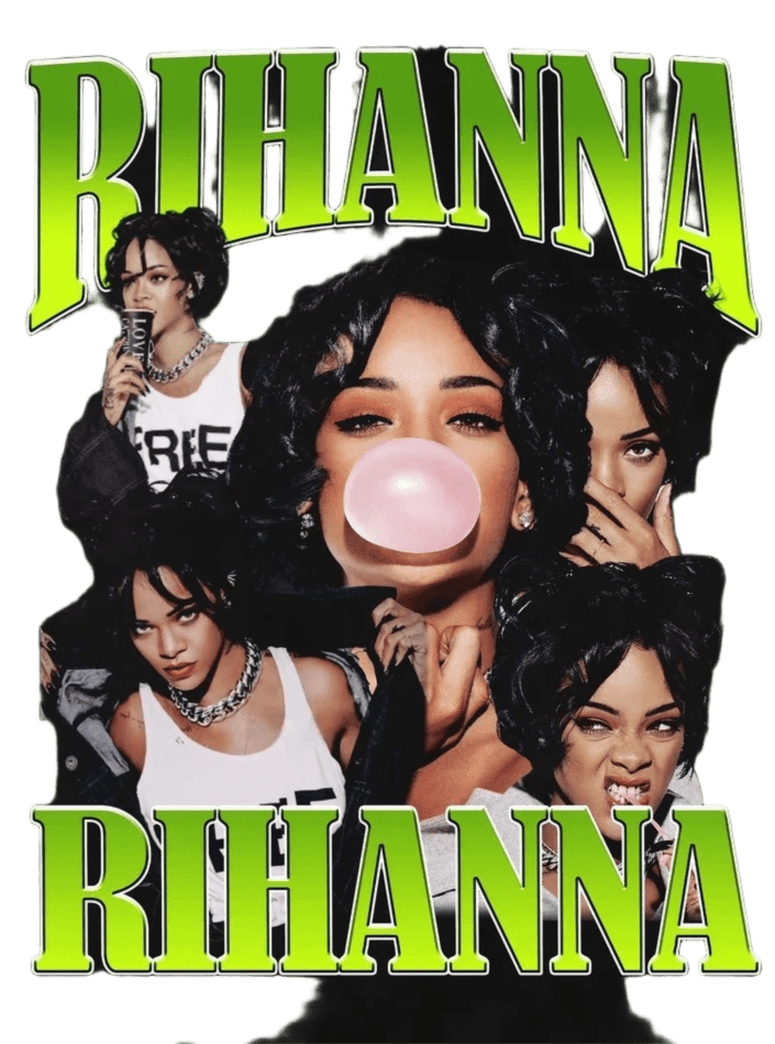 Rihanna heat transfers