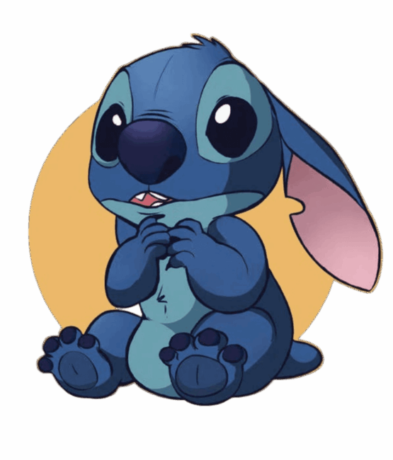 Stitch cartoon heat transfers 14