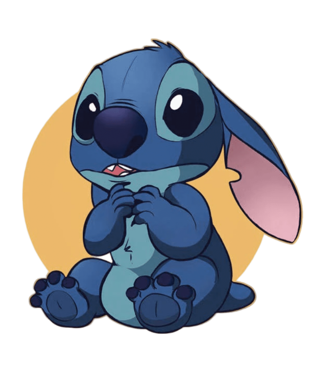 Stitch cartoon heat transfers 14