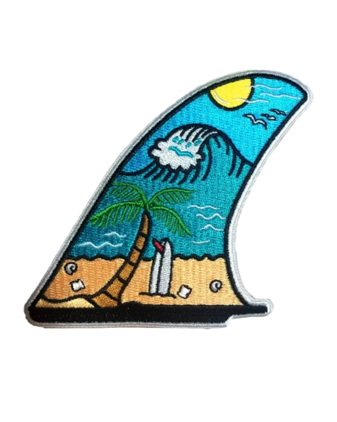 Sail art iron on embroidery patches