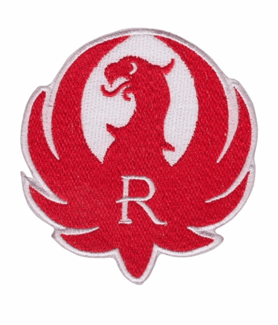 Red dragon iron on embroidery patches