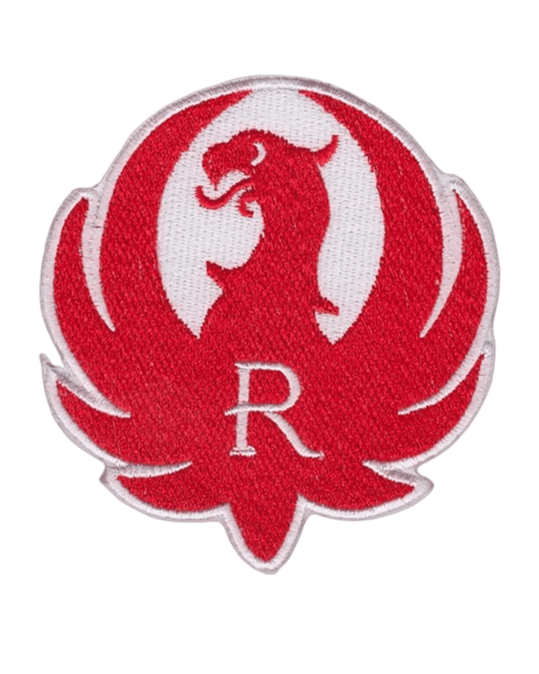 Red dragon iron on embroidery patches