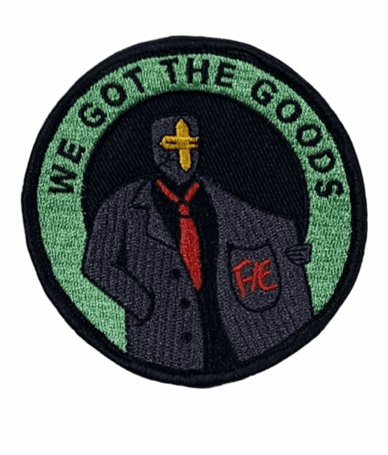We got the goods iron on embroidery patches