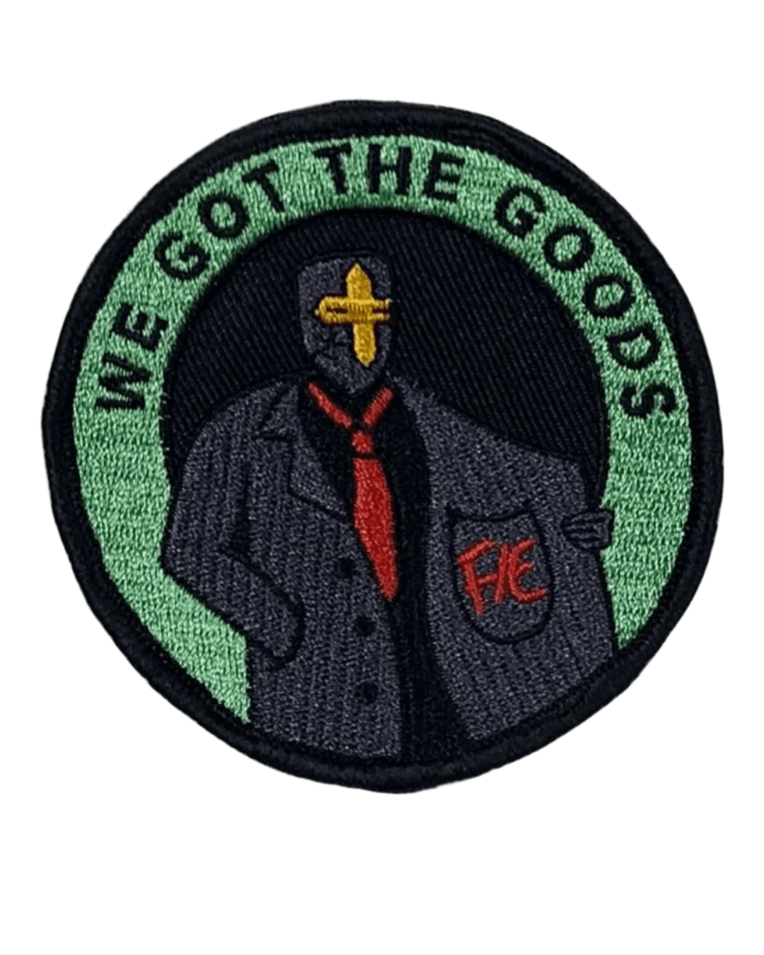 We got the goods iron on embroidery patches