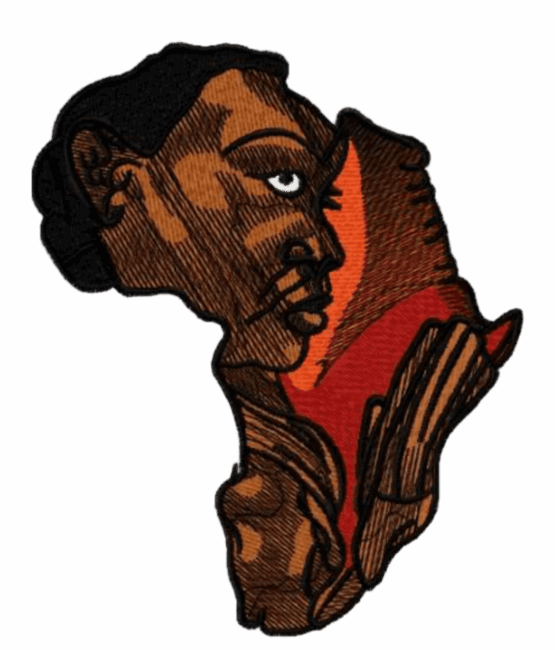 Melanin African map patches