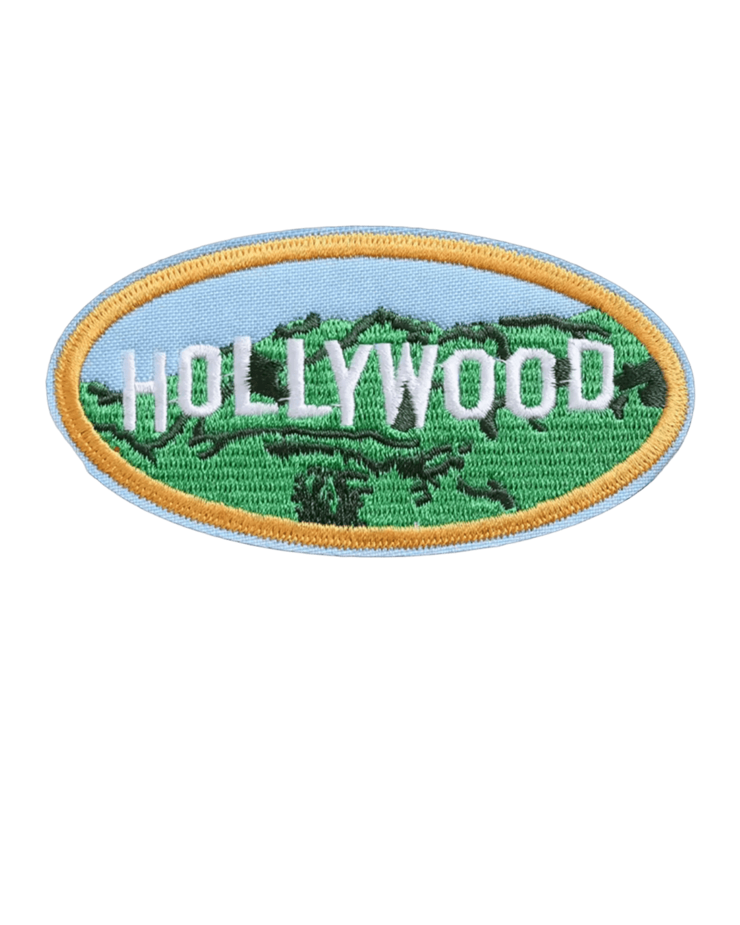 Hollywood iron on patch