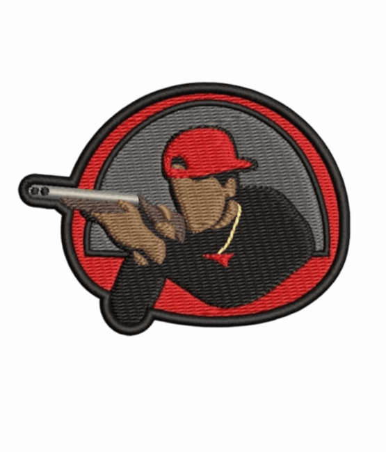 Movie iron on car patches