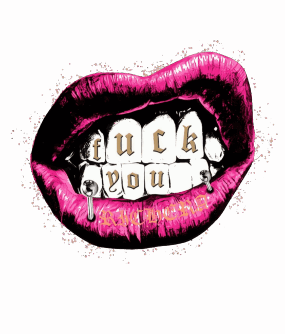 FU lip iron on heat transfers