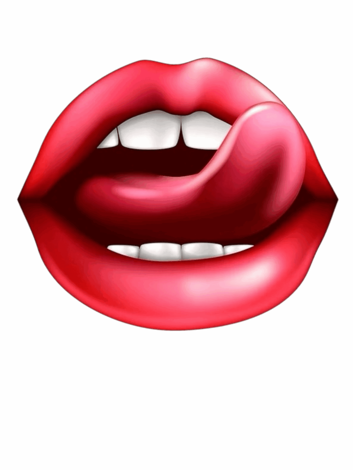 lip iron on heat transfer