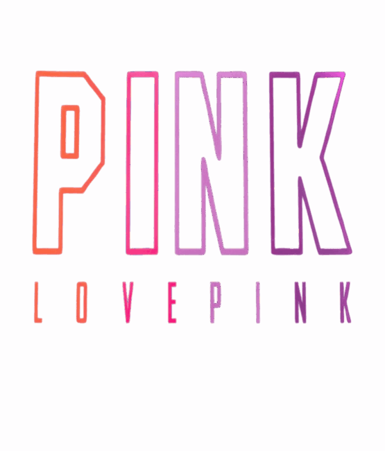 Love Pink iron on heat transfer 1