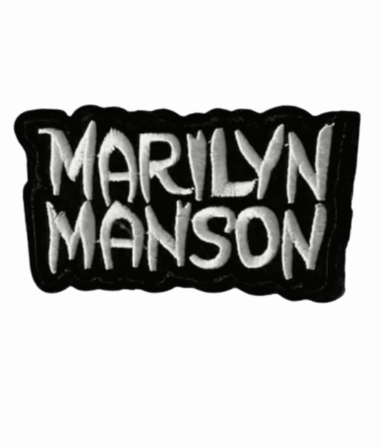 Marilyn mansion iron on embroidery patches