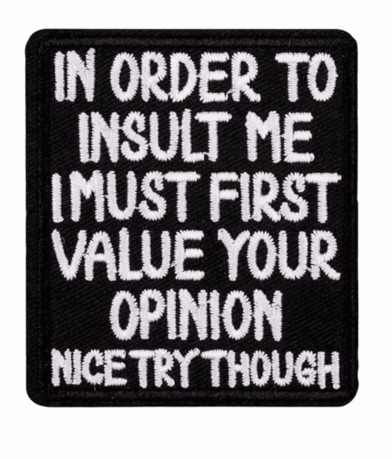 Nice try though quote patches