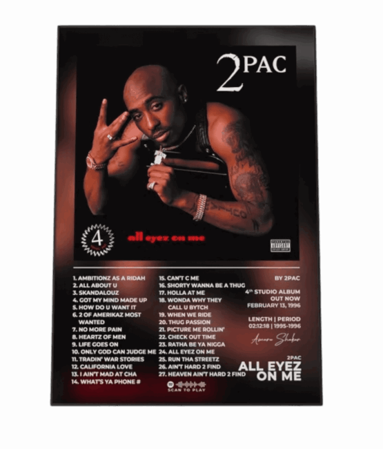 Pac 61 Hip Hop DTF Transfers
