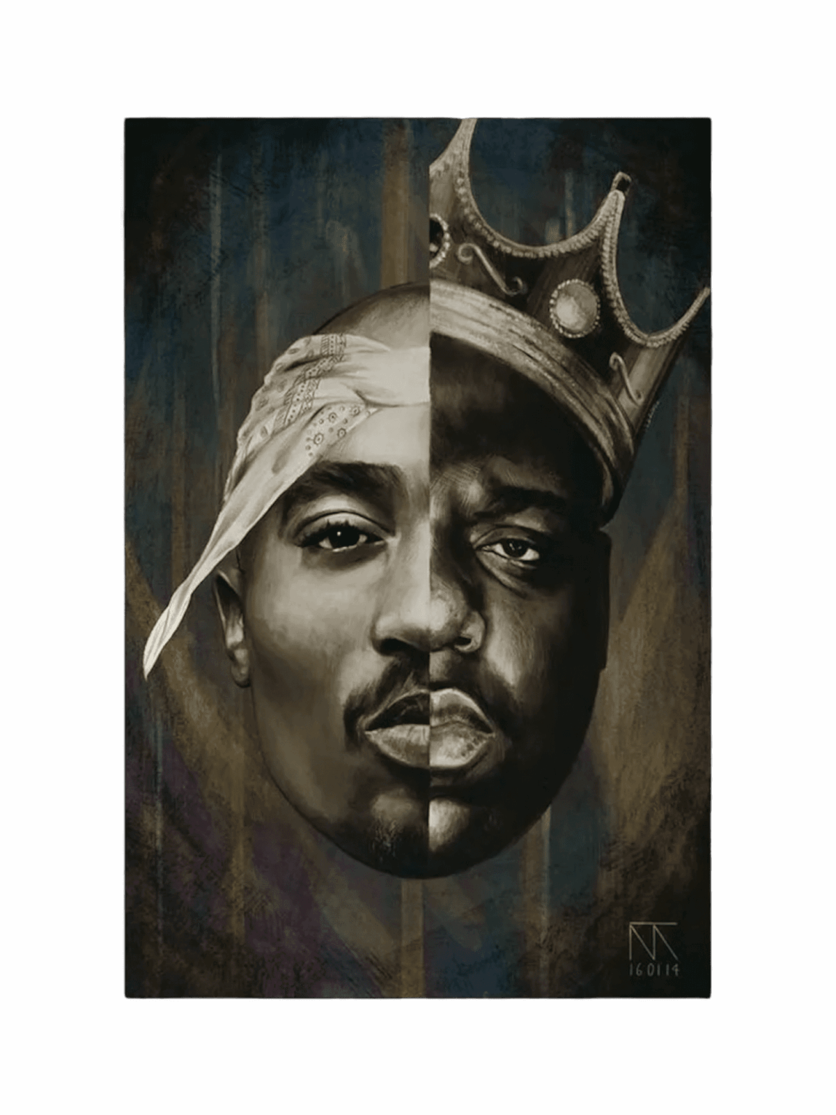 Pac biggie Hip Hop DTF Transfers