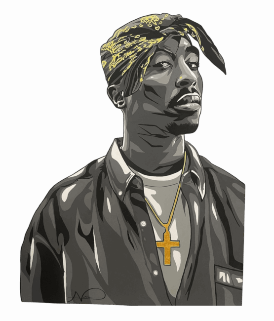 Pac 50 Hip Hop DTF Transfers