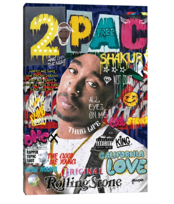 Pac 48 Hip Hop DTF Transfers