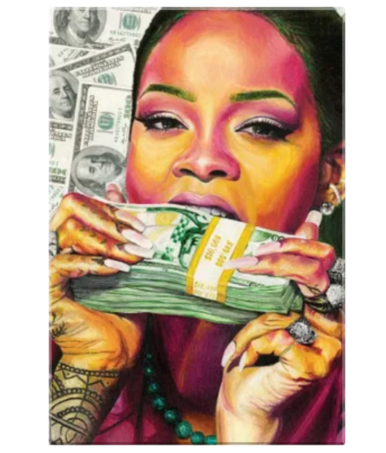 Artwork 1 Rihanna heat transfers