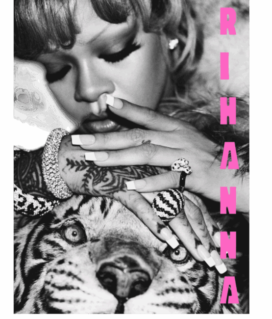 Rihanna heat transfers 26