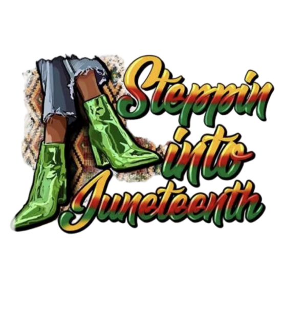 Green heels Juneteenth iron on heat transfers