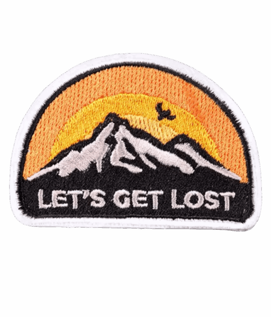 iron on nature patches