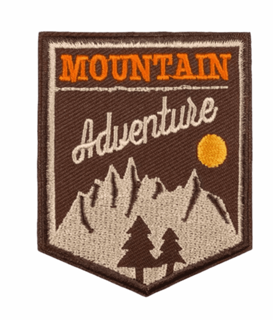 iron on nature patches
