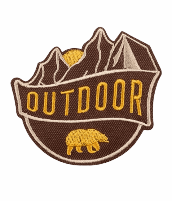 iron on nature patches