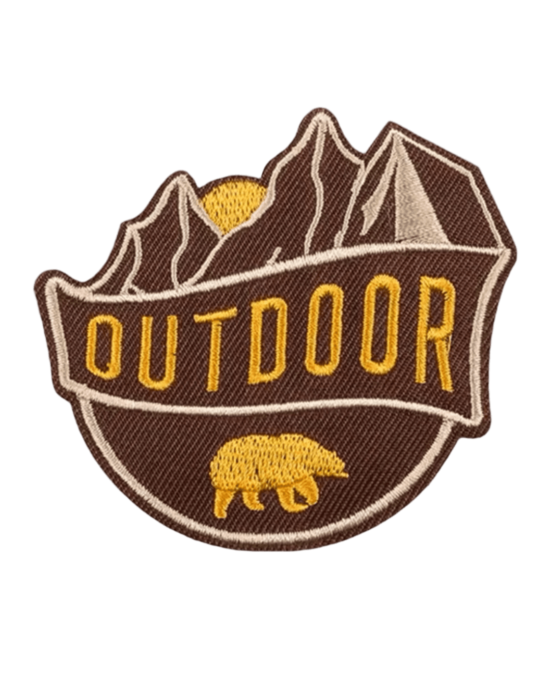 iron on nature patches