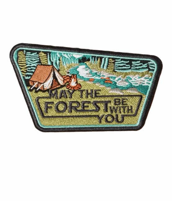 iron on nature patches