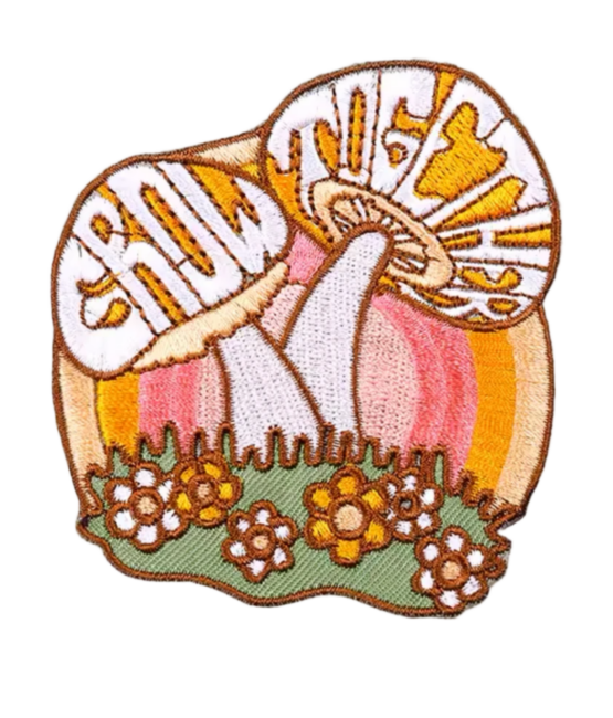 iron on nature patches
