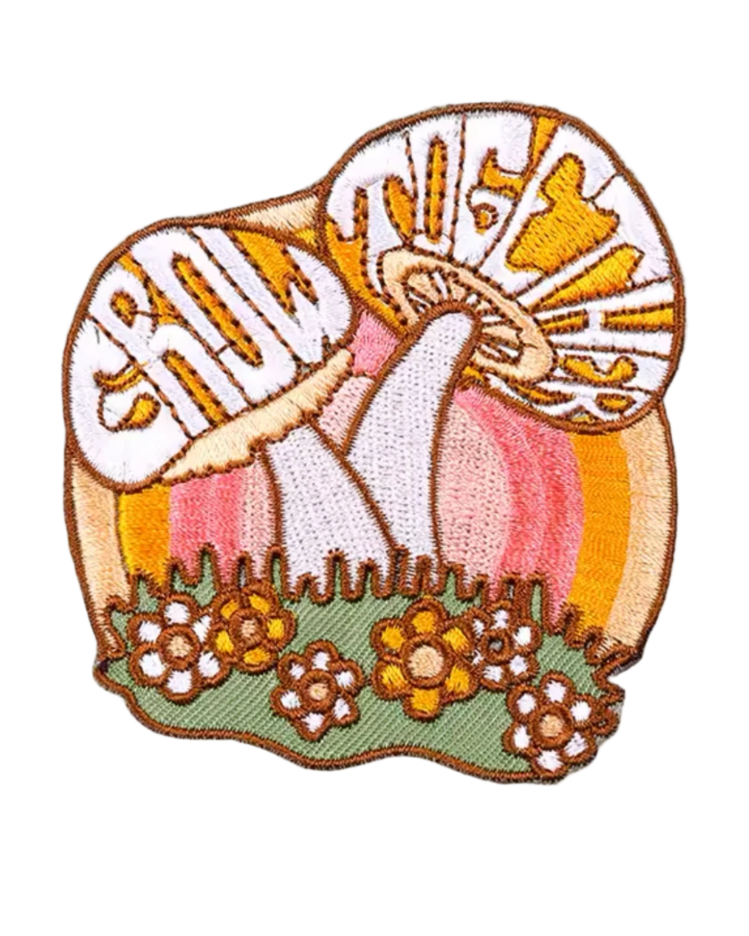 iron on nature patches