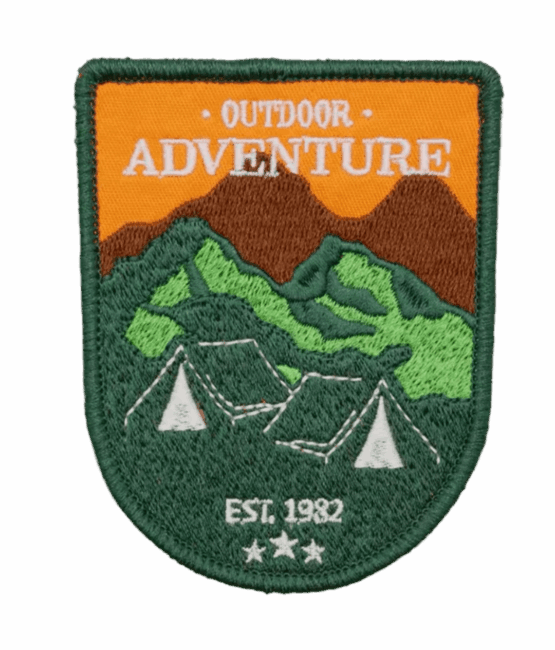 iron on nature patches