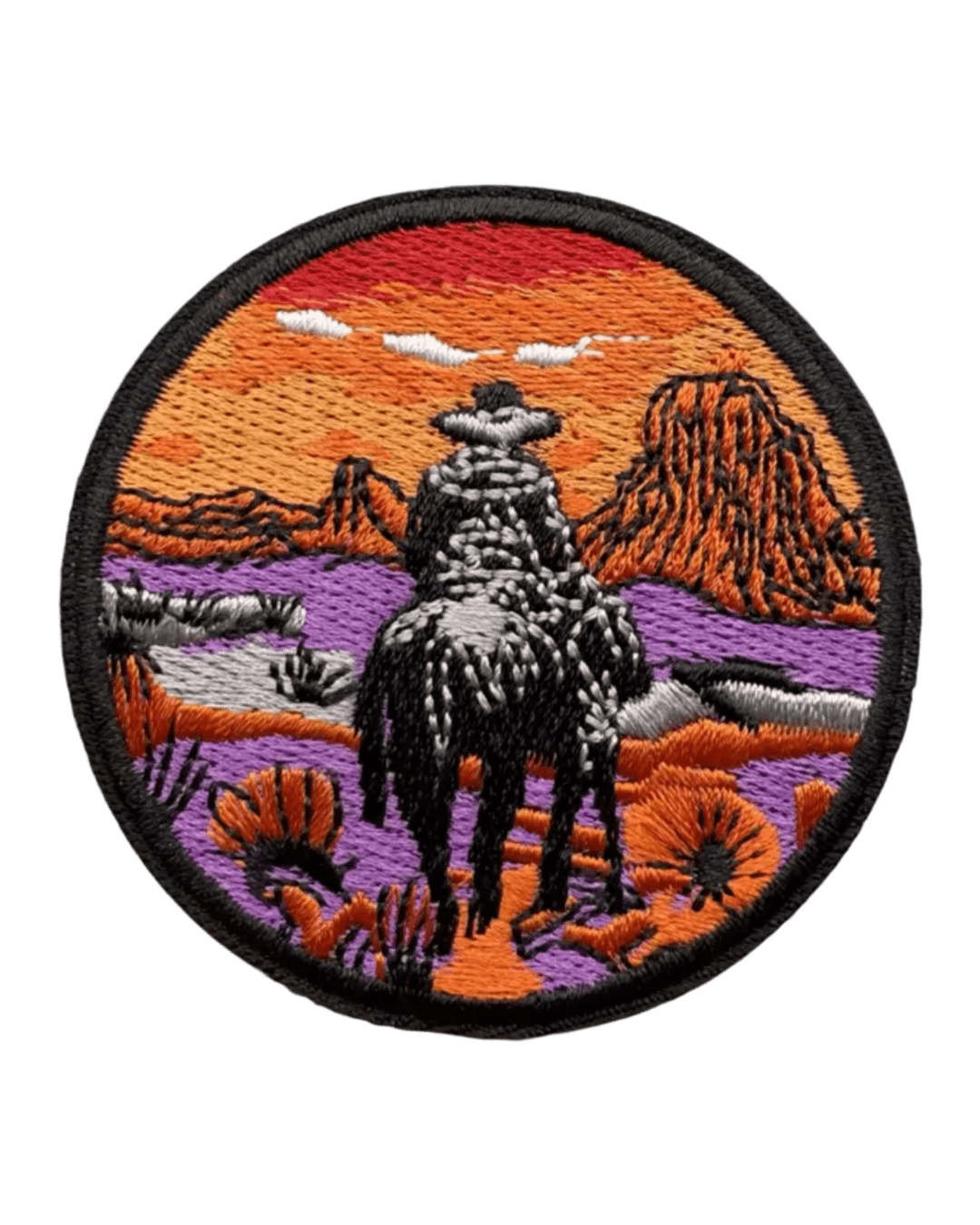iron on nature patches