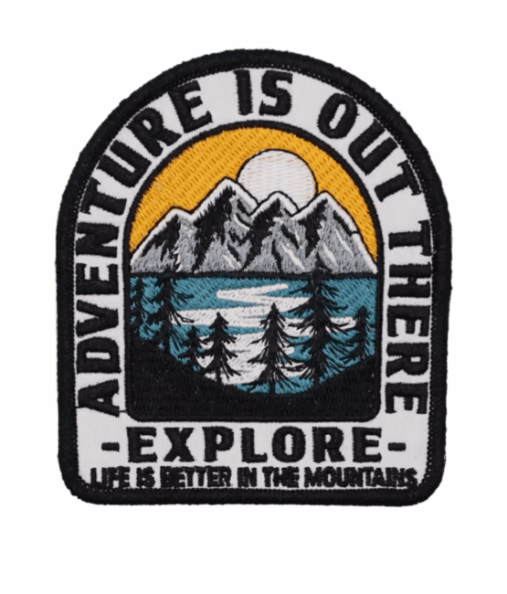 iron on nature patches